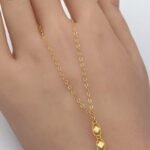 ⁦كف ذهب عيار 21 الوزن 4.38 جرام⁩ - الصورة ⁦3⁩