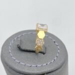 ⁦خاتم ذهب عيار 18 الوزن 1.39 جرام⁩ - الصورة ⁦2⁩