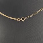 ⁦طقم ذهب عيار 18 وزن 7.51 جم تصميم حلقات الجنزير فخم وراقي⁩ - الصورة ⁦4⁩