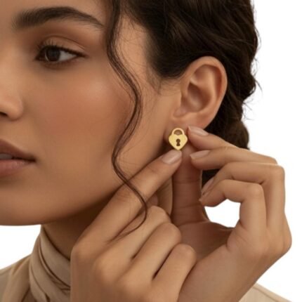 حلق طبي ذهب عيار 21 الوزن 0.27 جرام