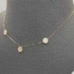 ⁦عقد ذهب عيار 18 الوزن 1.08 جرام⁩ - الصورة ⁦4⁩