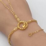 ⁦كف ذهب عيار 21 الوزن 4.05 جرام⁩ - الصورة ⁦2⁩