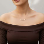 عقد ذهب عيار 18 الوزن 1.65 جرام