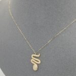 ⁦عقد ذهب عيار 18 الوزن 1.19 جرام⁩ - الصورة ⁦6⁩