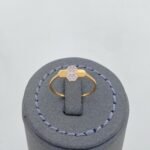 ⁦خاتم ذهب عيار 18 الوزن 0.69 جرام⁩ - الصورة ⁦2⁩