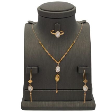 نصف طقم ذهب عيار 21 الوزن 5.35 جرام