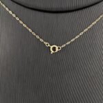 ⁦طقم ذهب حدوة الحظ دورين عيار 18 الوزن 3.44 جم لإطلالة أنيقة وجذابة⁩ - الصورة ⁦6⁩