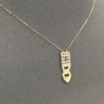 ⁦عقد ذهب عيار 18 وزن 1.33 جرام أناقة بسيطة⁩ - الصورة ⁦4⁩