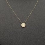 ⁦عقد وإسواره ذهب عيار 18 الوزن 0.85 جرام⁩ - الصورة ⁦4⁩