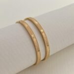 ⁦غوايش اطفال ذهب عيار 21 الوزن 5.41 جرام⁩ - الصورة ⁦2⁩