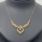 ⁦طقم ذهب فخم عيار 21 وزن 7.10 جم يعكس أناقتك في كل مناسبة⁩ - الصورة ⁦4⁩