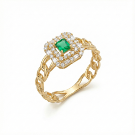 خاتم ذهب عيار 21 الوزن 2.15 جرام