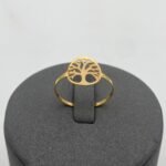 ⁦خاتم ذهب عيار 21 الوزن 0.64 جرام⁩ - الصورة ⁦3⁩