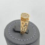 ⁦خاتم ذهب عيار 18 الوزن 1.59 جرام⁩ - الصورة ⁦3⁩