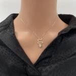 عقد ذهب عيار 18 الوزن 1.19 جرام