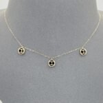 ⁦عقد ذهب عيار 18 الوزن 1.0 جرام⁩ - الصورة ⁦4⁩