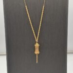 ⁦سبحه ذهب عيار 21 الوزن 2.62 جرام⁩ - الصورة ⁦2⁩