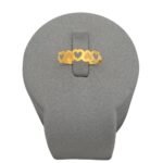 خاتم ذهب عيار 21 الوزن 0.67 جرام