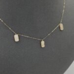 ⁦عقد ذهب عيار 18 الوزن 1.02 جرام⁩ - الصورة ⁦5⁩