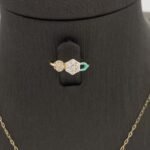 ⁦نصف طقم أطفال ذهب عيار 18 الوزن 3.18 جرام⁩ - الصورة ⁦2⁩