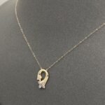 ⁦عقد ذهب عيار 18 الوزن 0.92 جرام⁩ - الصورة ⁦3⁩