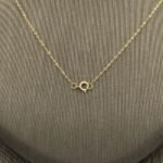 ⁦عقد ذهب عيار 18 وزن 1.15 جرام أناقة مميزة⁩ - الصورة ⁦3⁩
