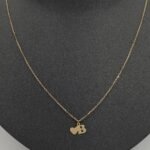 ⁦حرف B ذهب عيار 18 الوزن 1.70 جرام⁩ - الصورة ⁦2⁩