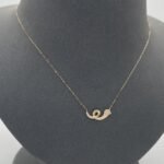 ⁦عقد ذهب عيار 18 الوزن 0.90 جرام⁩ - الصورة ⁦4⁩