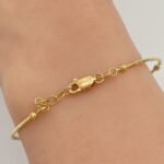 ⁦اسواره ذهب عيار 18 الوزن 4.33 جرام⁩ - الصورة ⁦2⁩