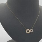 ⁦عقد ذهب عيار 18 الوزن 1.54 جرام⁩ - الصورة ⁦3⁩