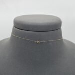 ⁦عقد ذهب عيار 18 الوزن 0.77 جرام⁩ - الصورة ⁦2⁩