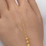 ⁦كف ذهب عيار 21 الوزن 4.13 جرام⁩ - الصورة ⁦3⁩