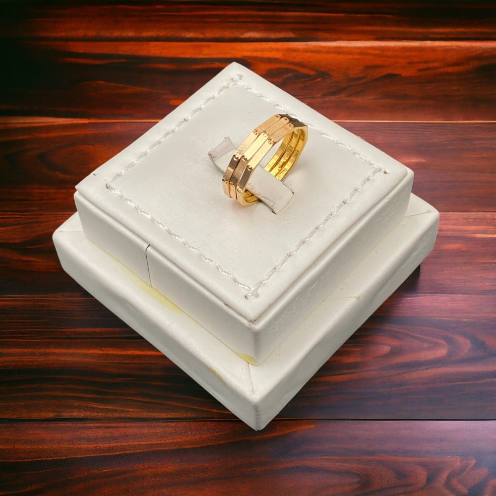 خواتم مرامي ذهب عيار 21 الفاخر بوزن 3.64 جرام خواتم مرامي ذهب عيار 21 الفاخر بوزن 3.64 جرام