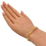 أسوارة هيفاء ذهب عيار 18 الوزن 5.68 جرام