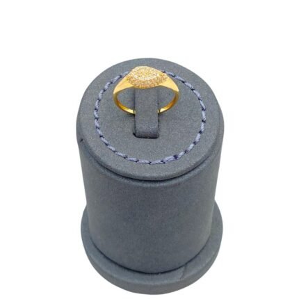 خاتم ذهب عيار 18 الوزن 1.24 جرام