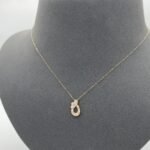 ⁦عقد ذهب عيار 18 الوزن 0.77 جرام⁩ - الصورة ⁦4⁩