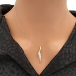 عقد ذهب عيار 18 الوزن 1.19 جرام