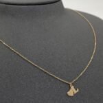 ⁦حرف L ذهب عيار 18 الوزن 1.70 جرام⁩ - الصورة ⁦3⁩