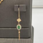 ⁦نصف طقم ذهب عيار 21 الوزن 5.50 جرام⁩ - الصورة ⁦2⁩