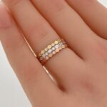 ⁦مرامي ذهب عيار 18 الوزن 3.6 جرام⁩ - الصورة ⁦2⁩