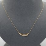 ⁦عقد ذهب عيار 18 الوزن 2.21 جرام⁩ - الصورة ⁦5⁩