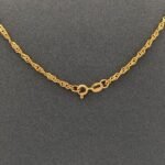 ⁦سلسال ذهب عيار 21 الوزن 6.03 جرام⁩ - الصورة ⁦2⁩