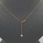 ⁦عقد ذهب عيار 18 الوزن 1.48 جرام⁩ - الصورة ⁦5⁩
