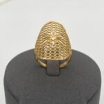 ⁦خاتم ذهب عيار 21 الوزن 3.11 جرام⁩ - الصورة ⁦2⁩