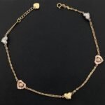 ⁦خلخال ذهب عيار 18 الوزن 3.22 جرام⁩ - الصورة ⁦2⁩