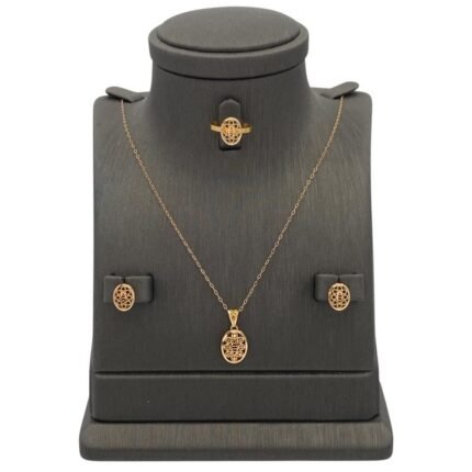 نصف طقم ذهب عيار 21 الوزن 3.11 جرام