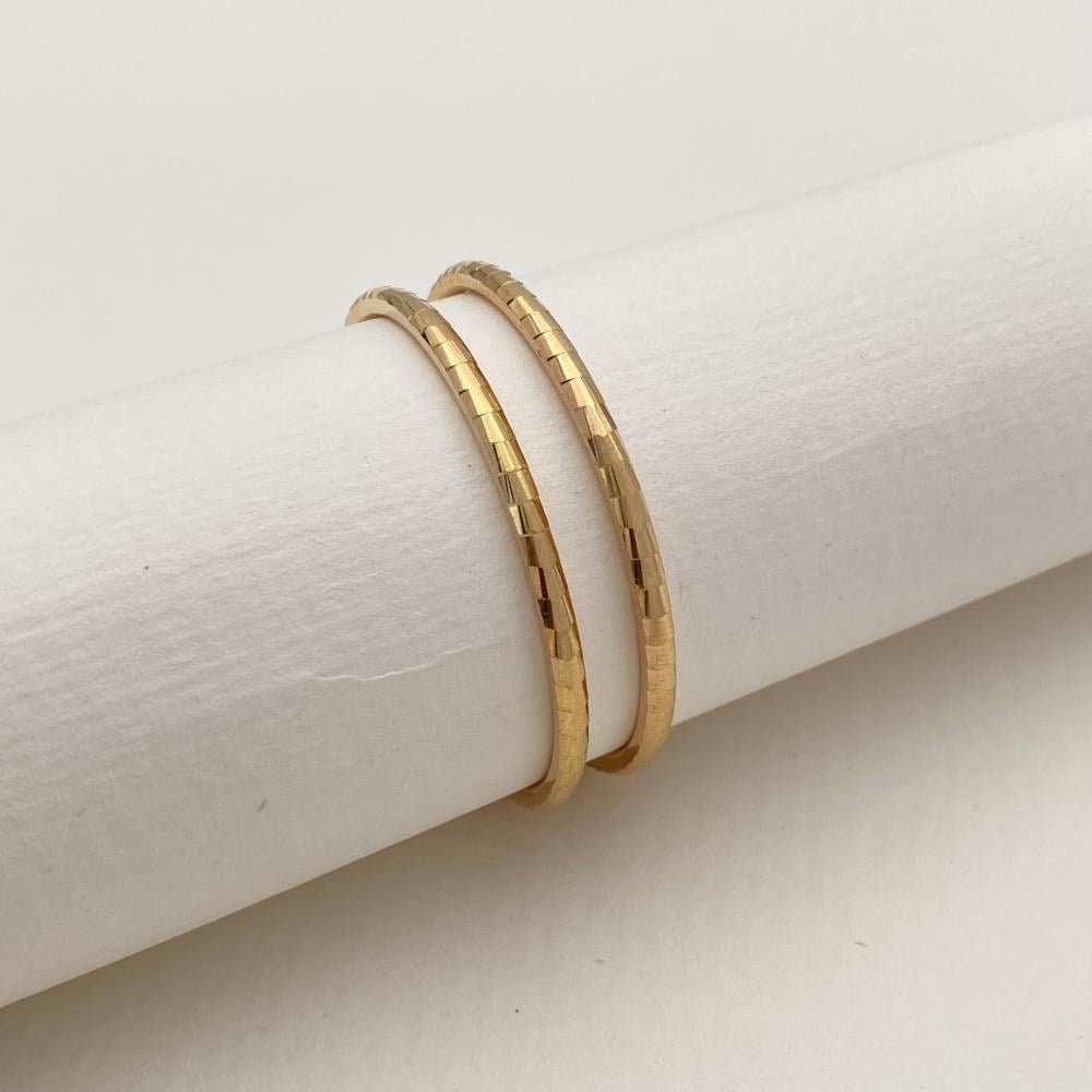 غوايش اطفال ذهب عيار 21 الوزن 5.87 جرام غوايش اطفال ذهب عيار 21 الوزن 5.87 جرام