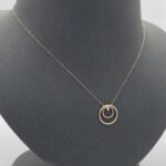 ⁦عقد ذهب عيار 18 الوزن 1.07 جرام⁩ - الصورة ⁦4⁩