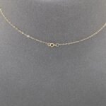 ⁦عقد ذهب عيار 18 الوزن 1.58 جرام⁩ - الصورة ⁦5⁩