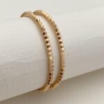 ⁦غوايش اطفال ذهب عيار 21 الوزن 4.67 جرام⁩ - الصورة ⁦2⁩